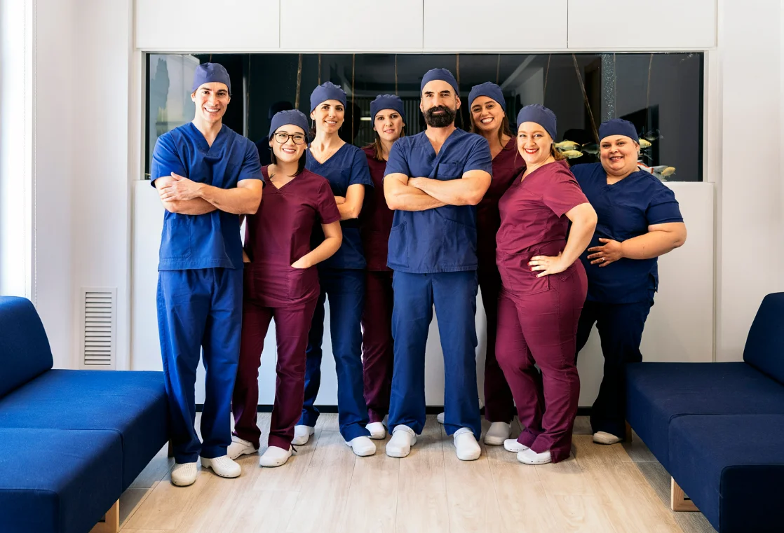 Nursing team in a community health service