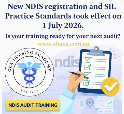New NDIS registration and SIL Practice Standards took effect on 1 July 2026. Is your training ready for your next audit?